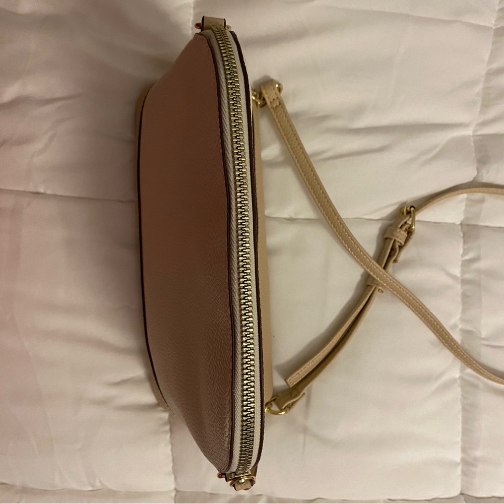 Nanette Lepore Beige and Tan Crossbody Purse - Picture 7 of 9